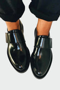Kristýna Elegantní Mocasines Con Correa Minimalistická