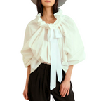 Bellarine Pufovaná Bavlněná Blůza