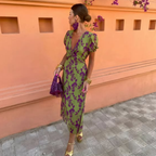 Veronika – Lehké jarní šaty s elegantním vzhledem – Alva Karlovy