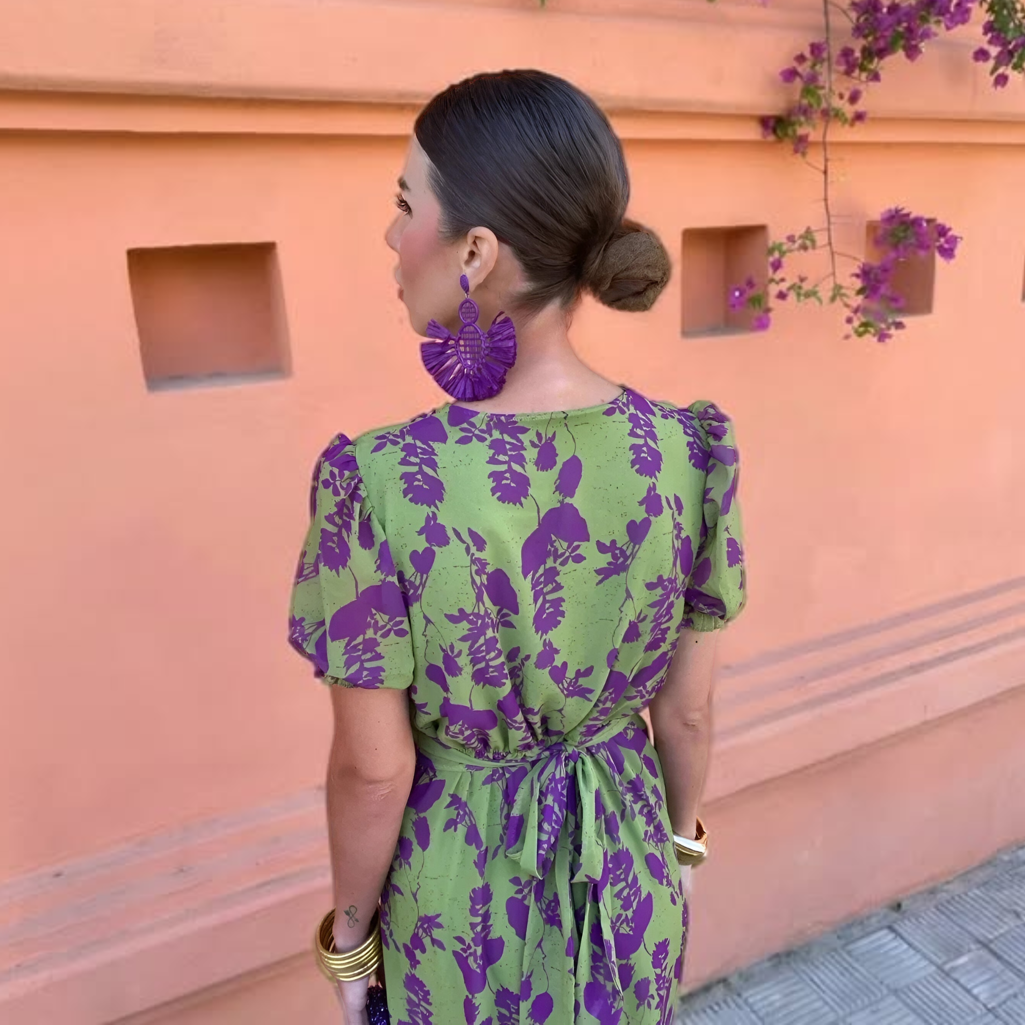 Veronika – Lehké jarní šaty s elegantním vzhledem – Alva Karlovy