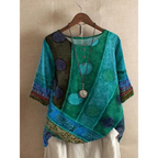 Valerie - Barevný boho-top