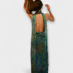 Maisie - Monet Iris Print Maxi Dress