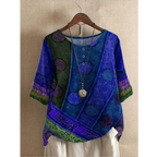 Valerie - Barevný boho-top