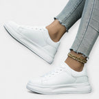 Magdaléna Elegantní Minimalistické Městské Tenisky Styl