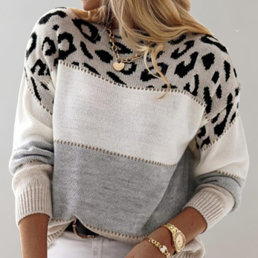 Vera | Elegantní leopardí svetr