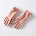 Rukavice Luxe Touch s pom-pomy
