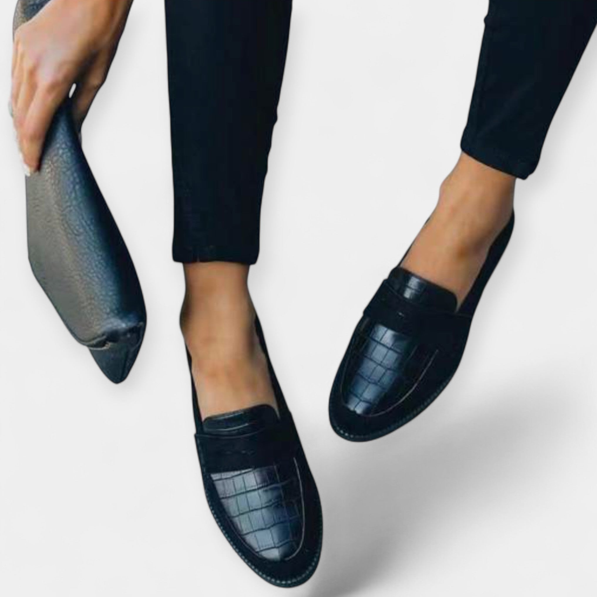 Lucie Elegantní Mokasíny Minimalistické Moderní Premium