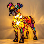 Rocky - Lampa ve vitráži