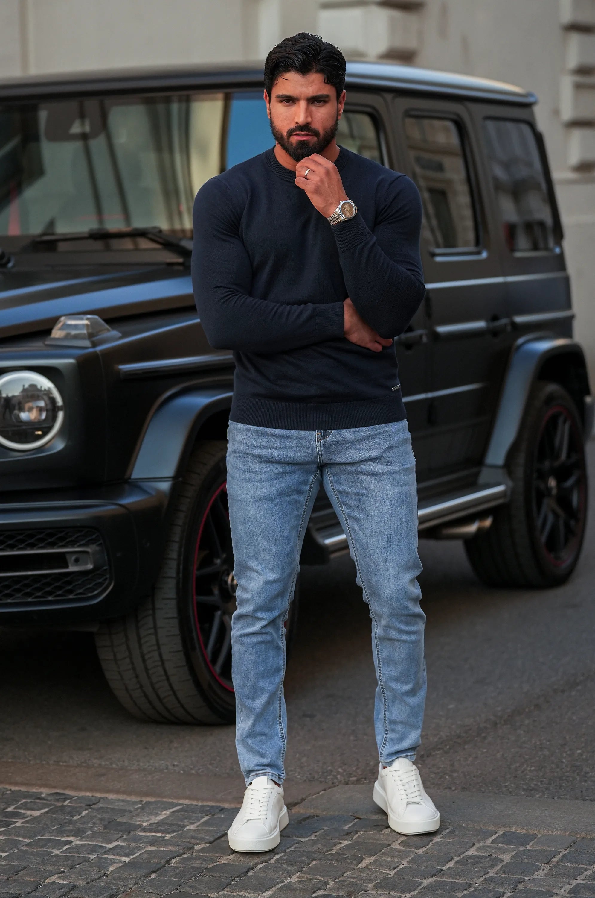David – Pánské strečové džíny pro každý den – Alva Karlovy