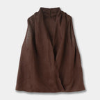 Vesta z lnu Valienne Drape