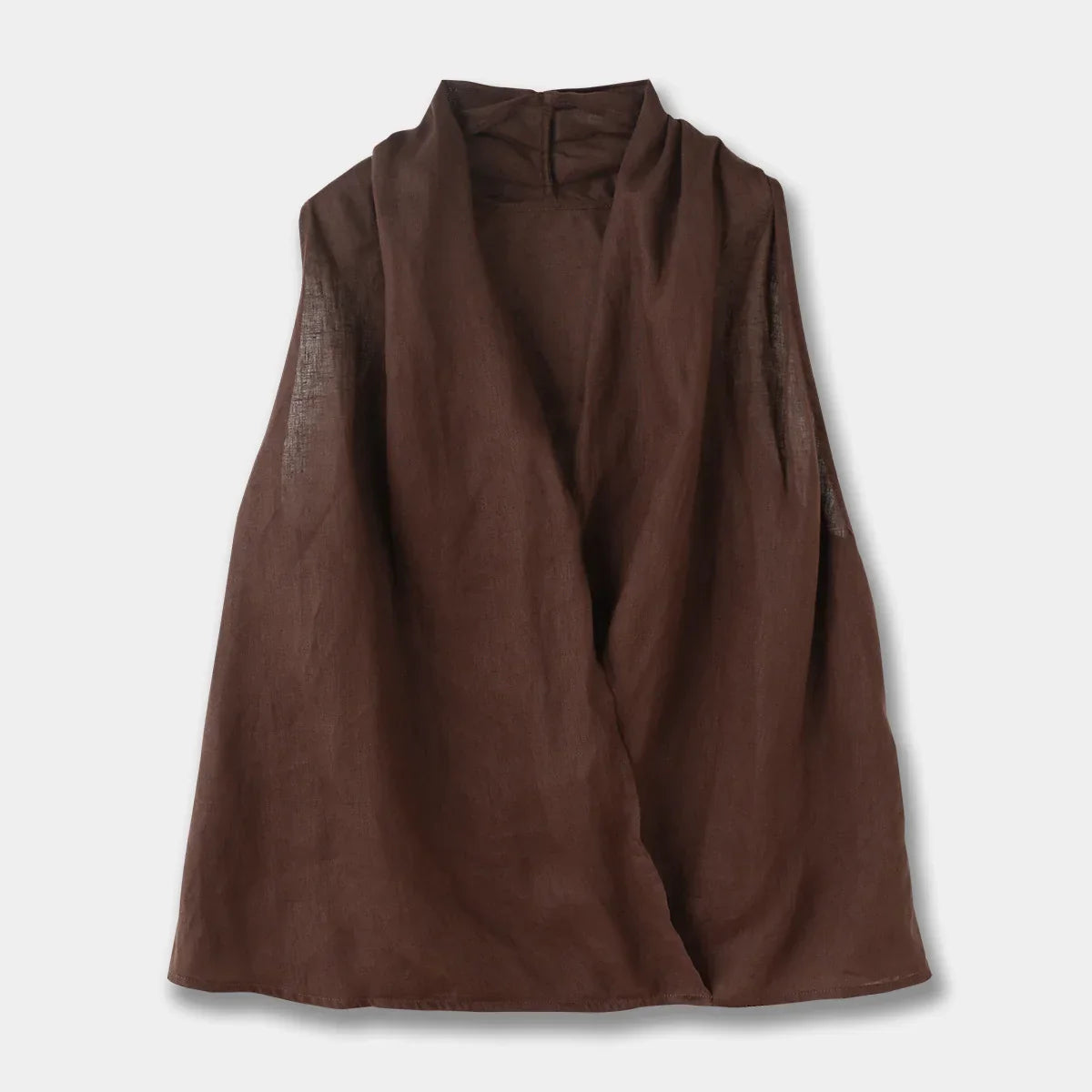 Vesta z lnu Valienne Drape