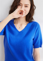 Elysian V-Neck Pletený Top