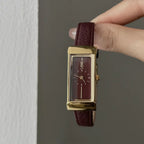 Hodinky Lacceti Maroon Collection