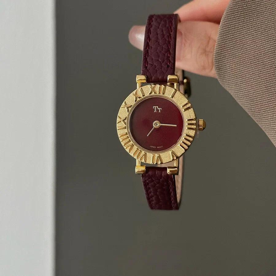 Hodinky Lacceti Maroon Collection