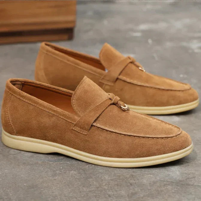 Shaffer Cow Suede Loafers