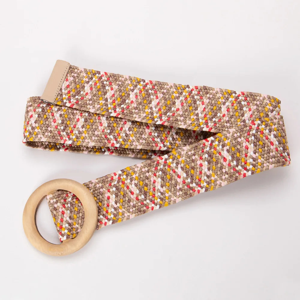 Kabelka Woven Ring Belt