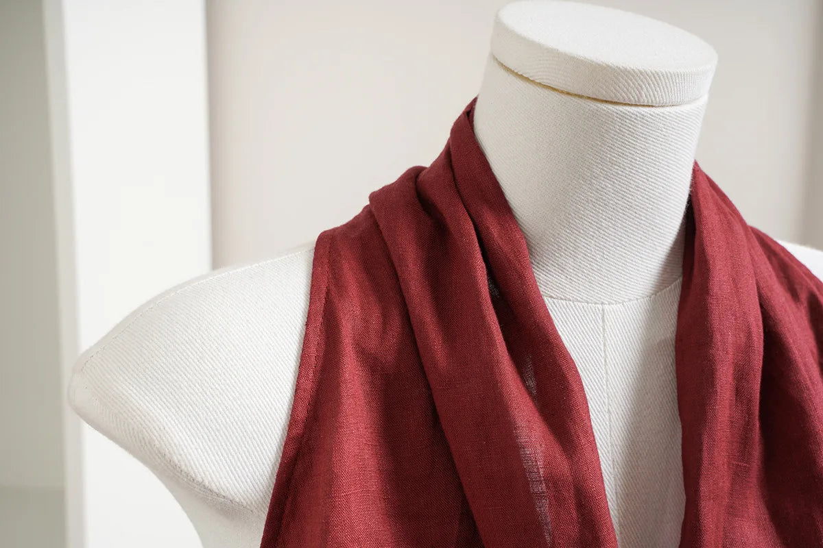 Vesta z lnu Valienne Drape