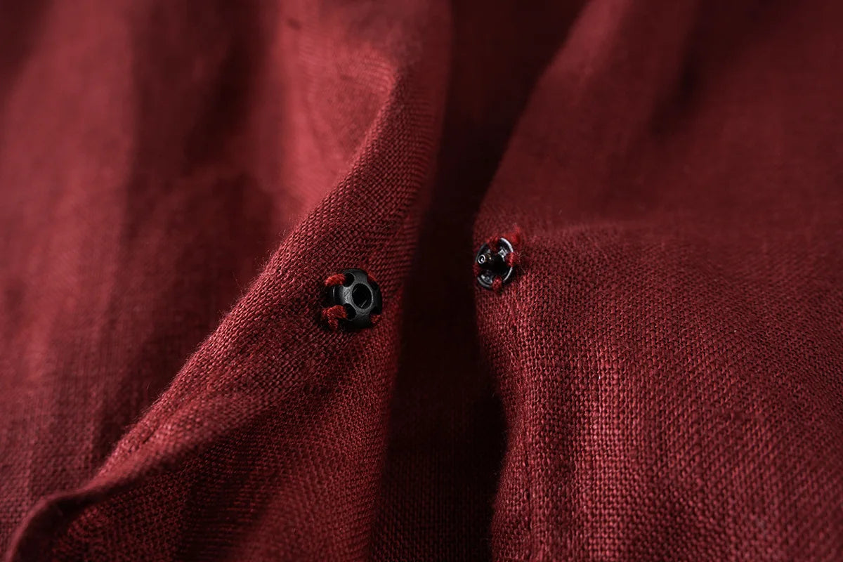 Vesta z lnu Valienne Drape
