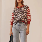 Chloé Halenka s leopardím vzorem