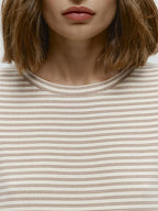 Linden Stripe Top s dlouhým rukávem