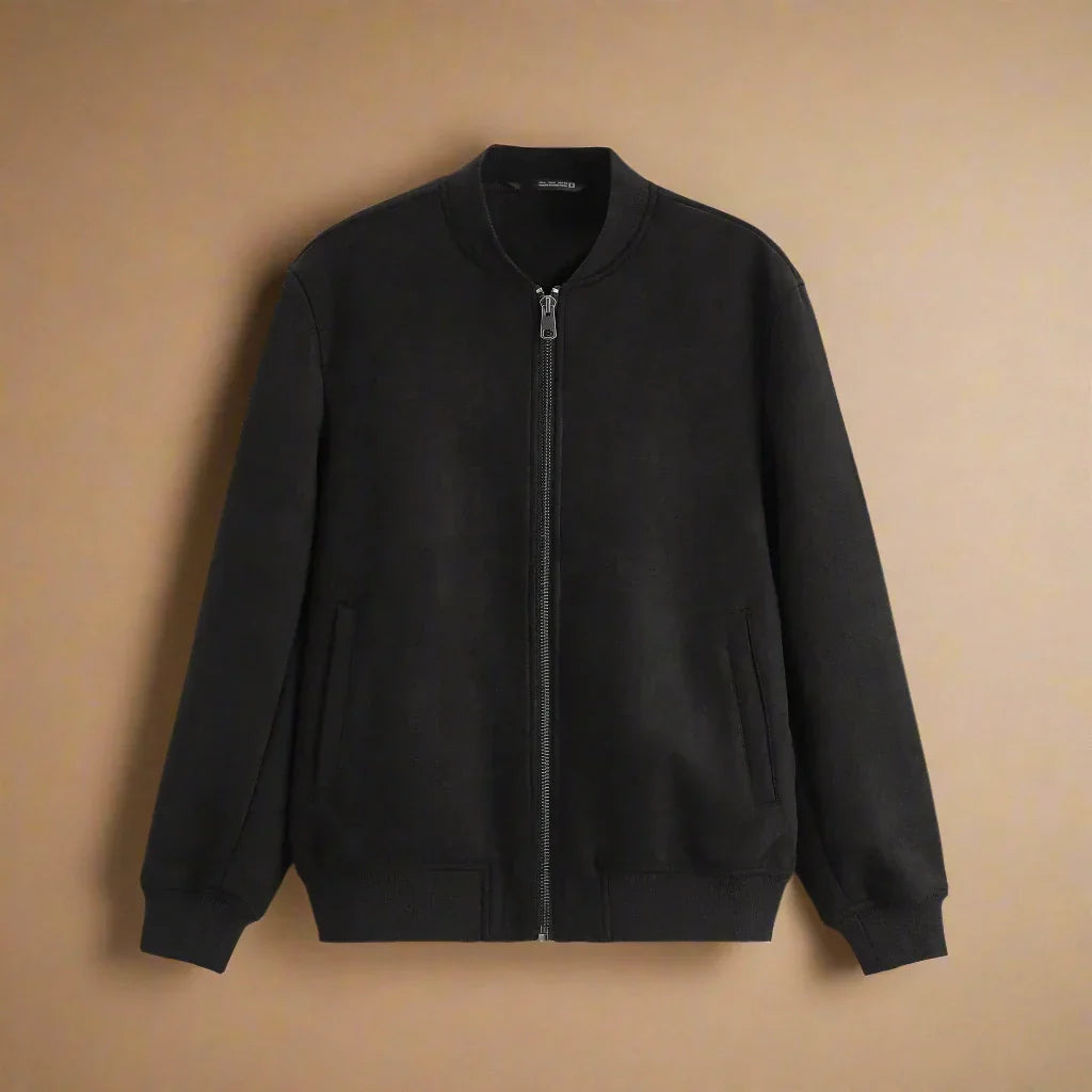 Světlá Suede Bunda