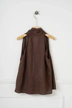 Vesta z lnu Valienne Drape