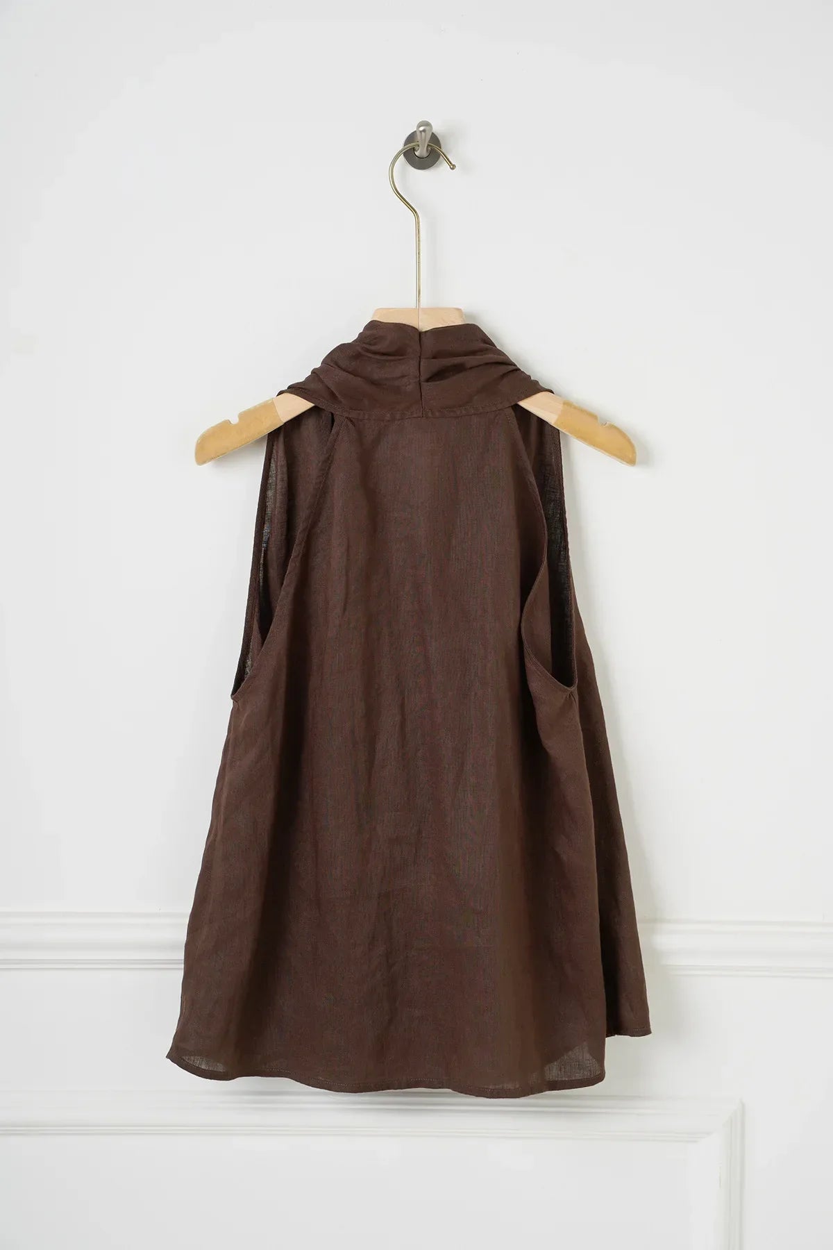 Vesta z lnu Valienne Drape