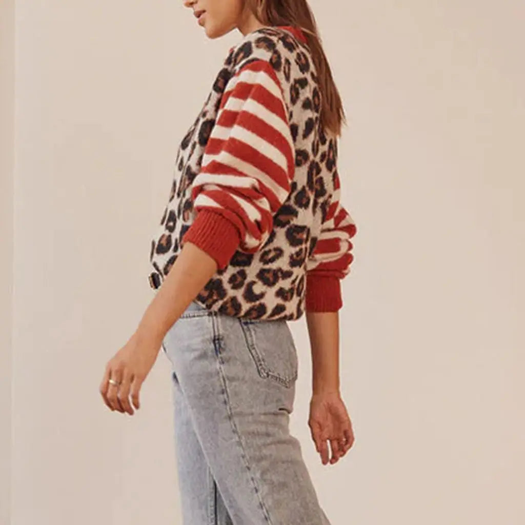 Chloe Top s leopardím vzorem