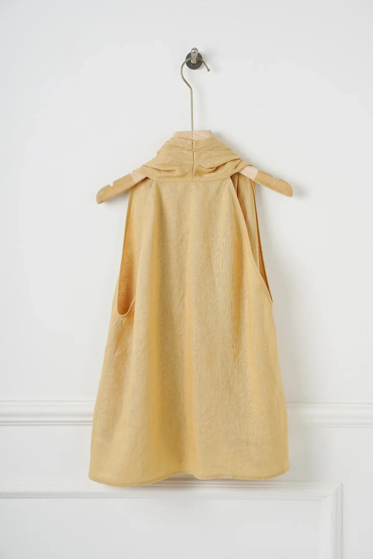 Vesta z lnu Valienne Drape