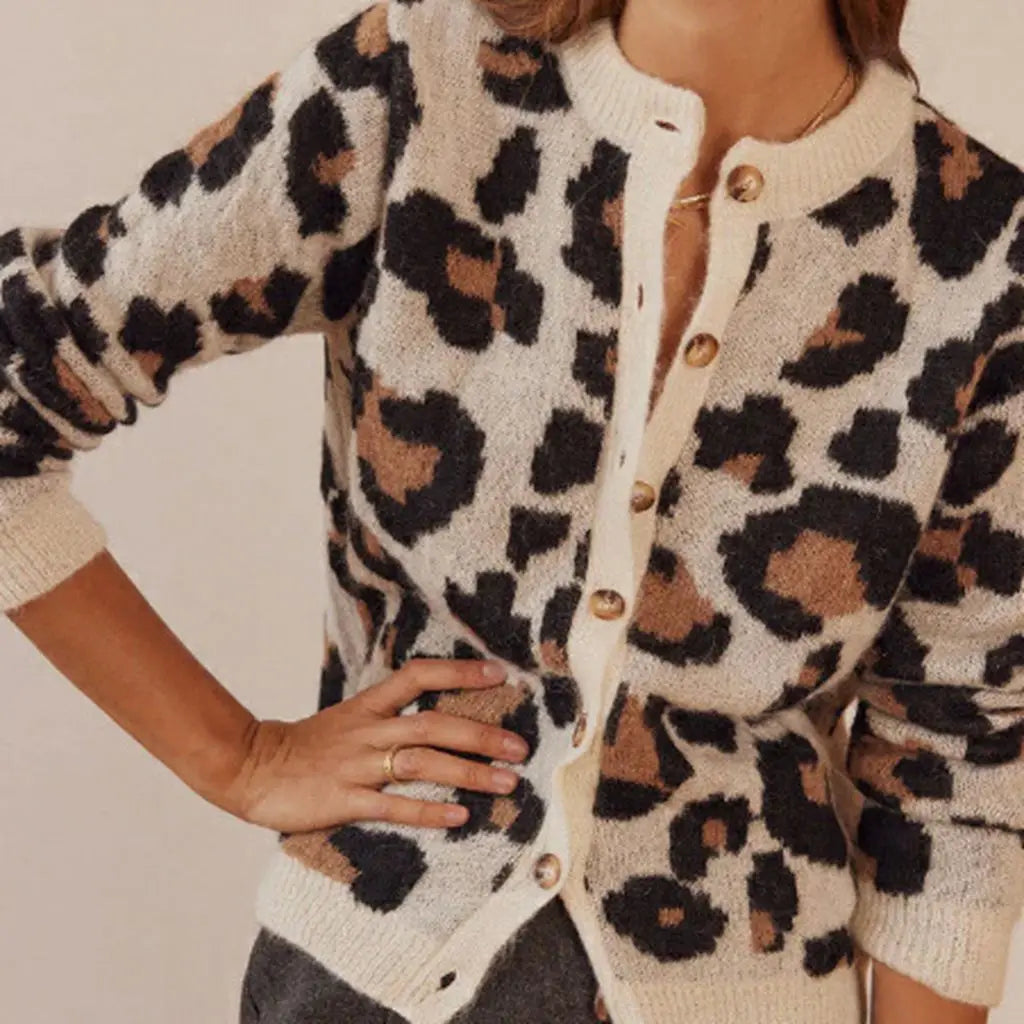 Chloe Top s leopardím vzorem