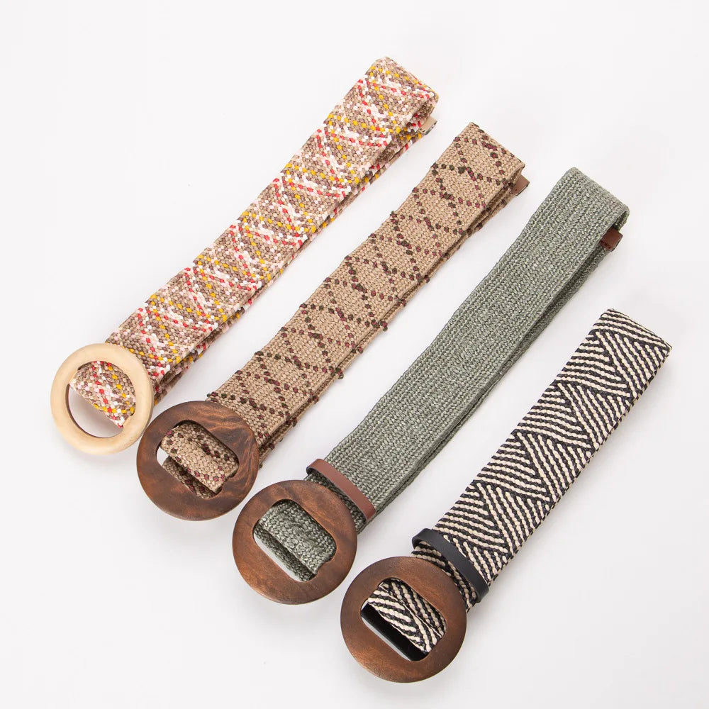 Kabelka Woven Ring Belt