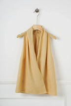 Vesta z lnu Valienne Drape