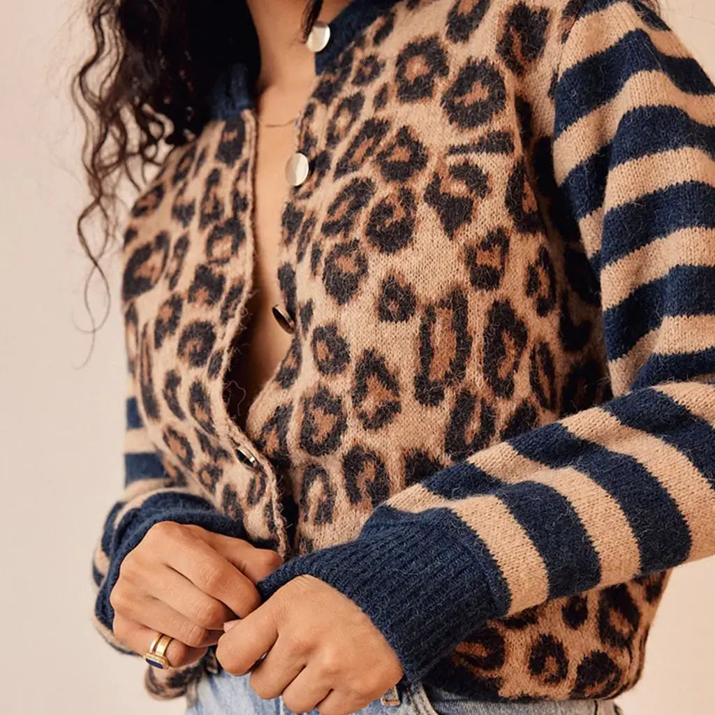 Chloe Top s leopardím vzorem