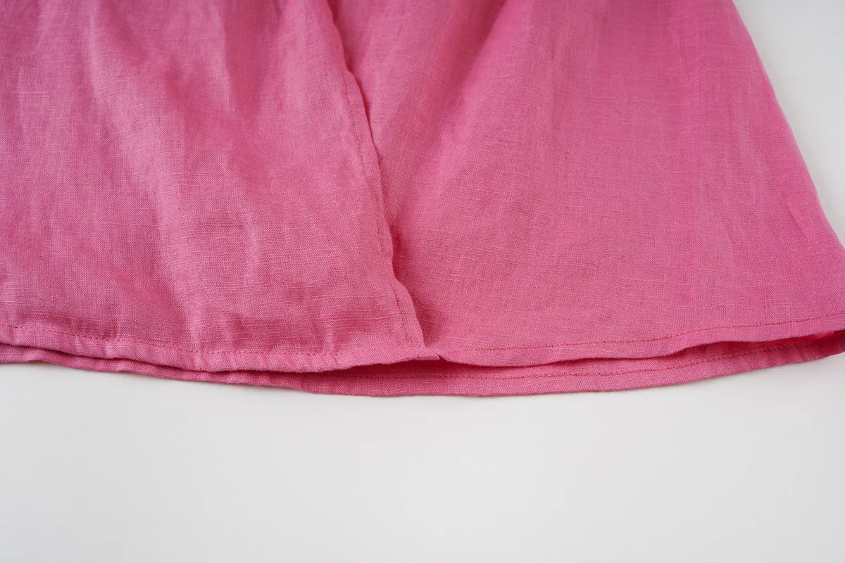 Vesta z lnu Valienne Drape
