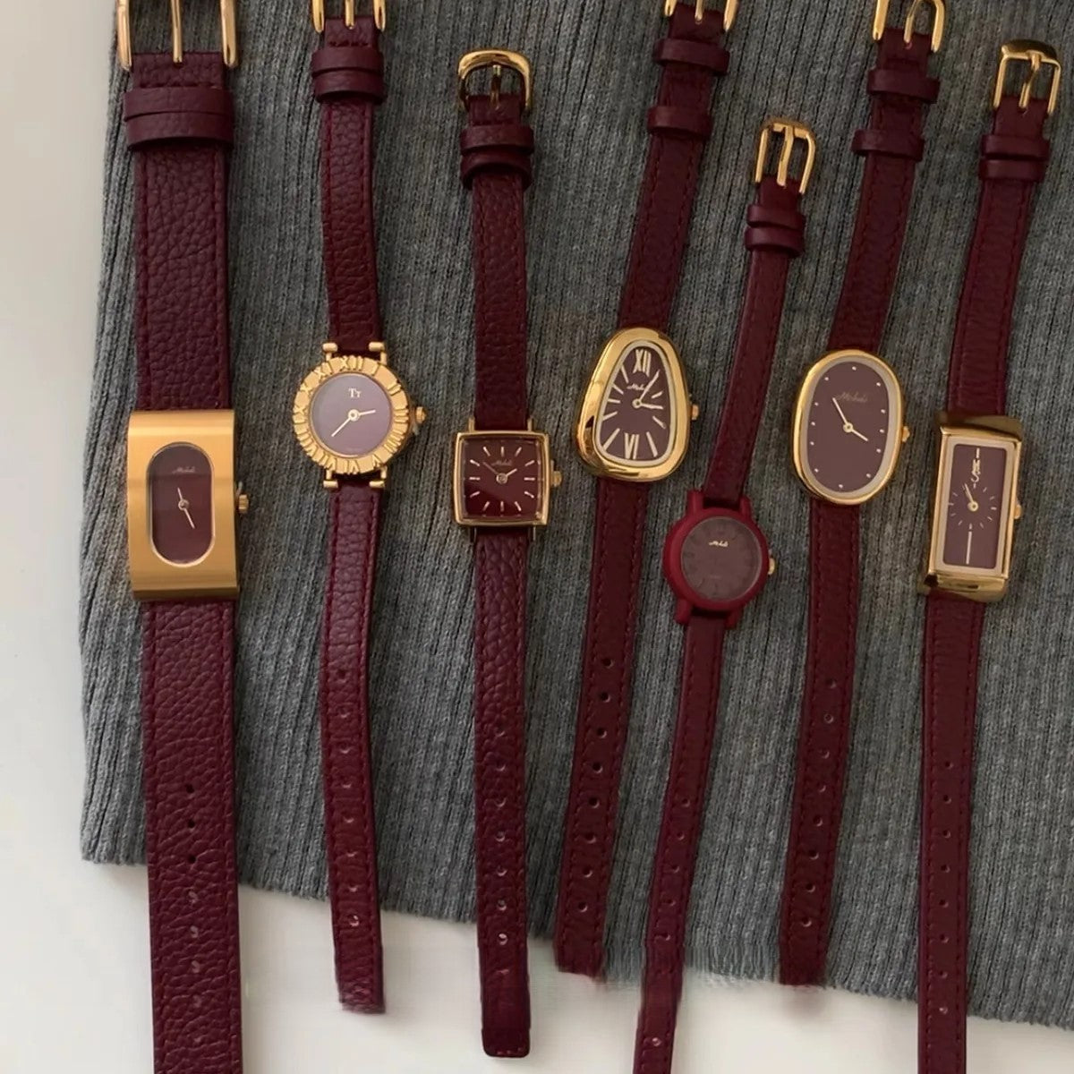 Hodinky Lacceti Maroon Collection