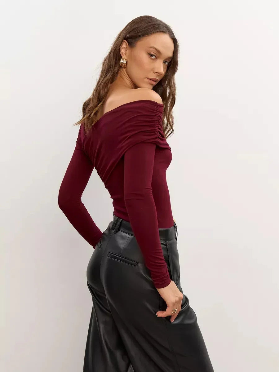 Clara Monroe Top s Jedním Ramínkem