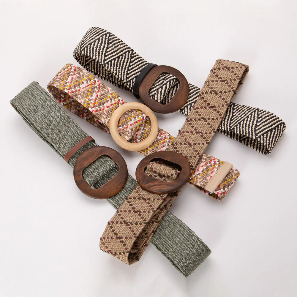 Kabelka Woven Ring Belt