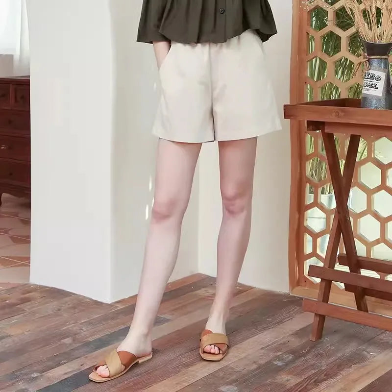 Malia Lněné Šortky
