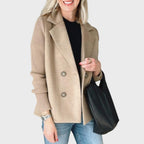 Emma – Elegantní blazer s úpletem na rukávech