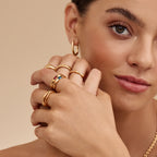 Prsten s Baguette Birthstone Band