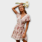 Amina - Krátké Boho Šaty