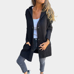 Caroline - Příjemná bunda na knoflíky