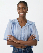 Marais Ruffle Blouse