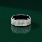 Stellar Pavé Eternity Band