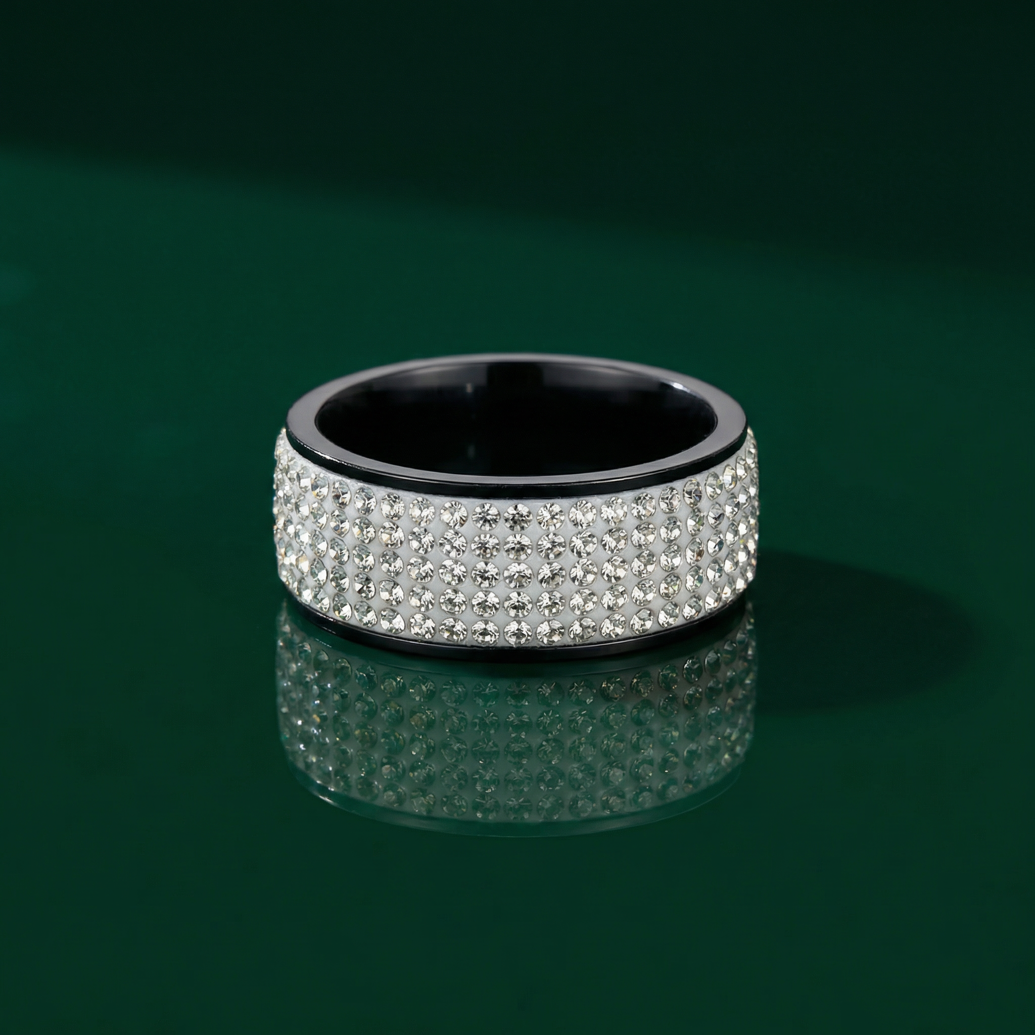 Stellar Pavé Eternity Band