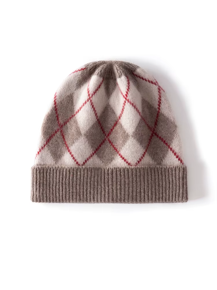 Sloane Argyle Kašmírová Čepice